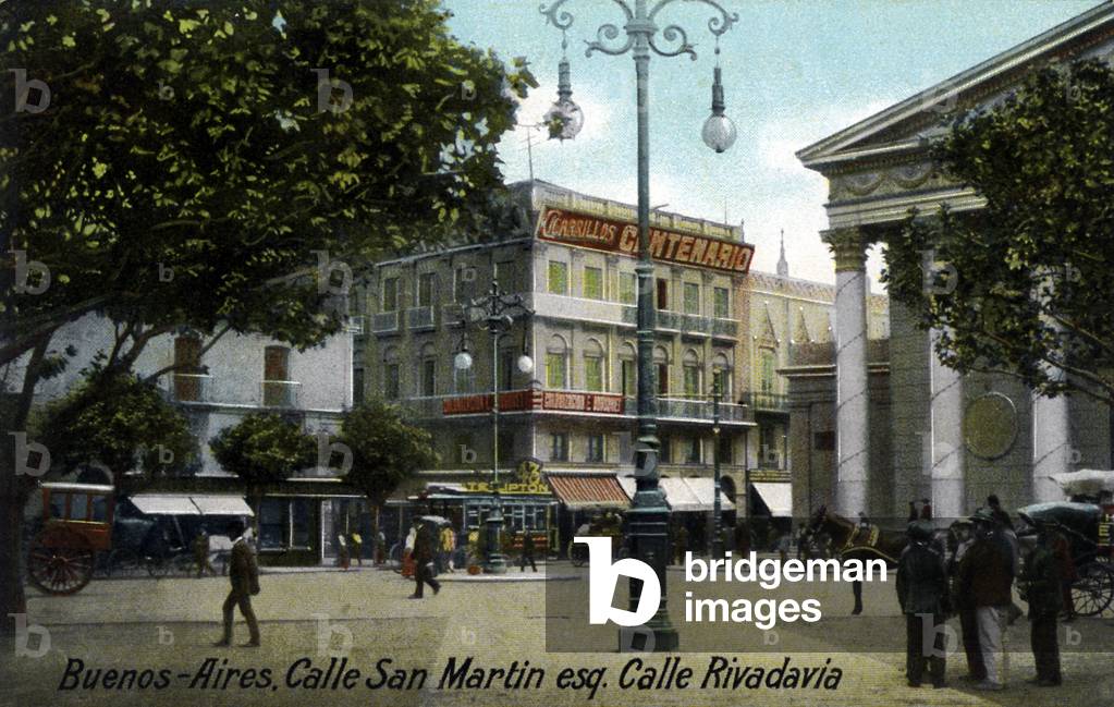 Calle San Martin and Calle Rivadavia