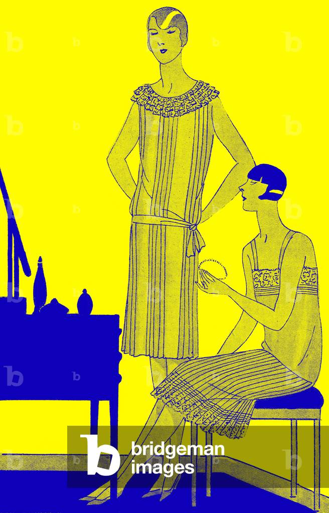 Fashion: lingerie in spring 1928