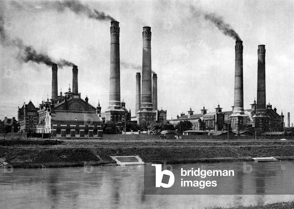 City electric works, Vienna, Austria