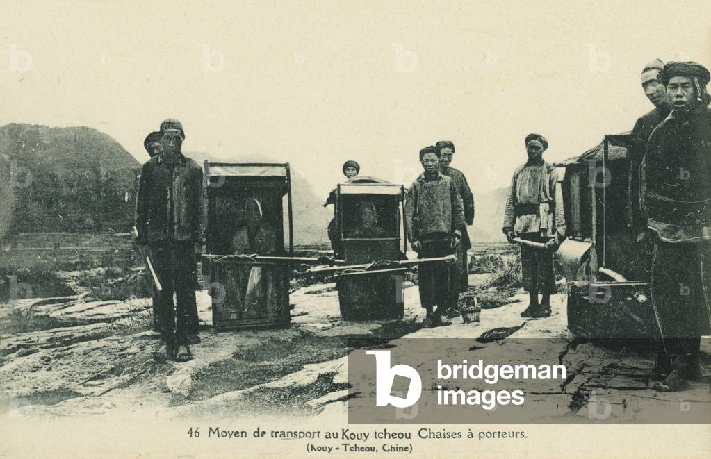 Chinese Sedan chairs