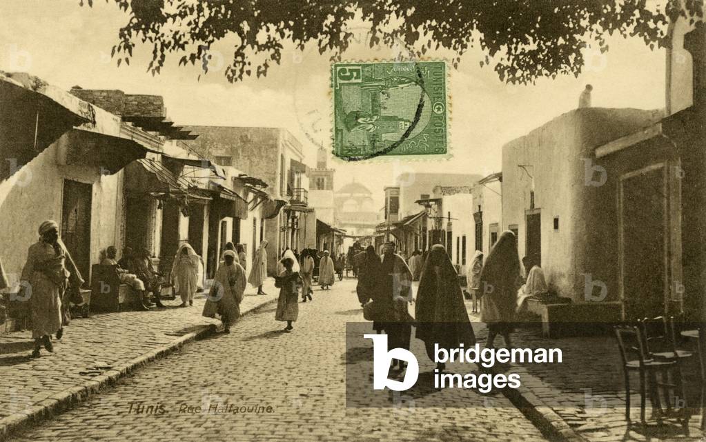 Tunis, late 19th/beg 20th century (postcard)