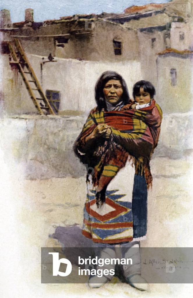 Native American Pueblo woman