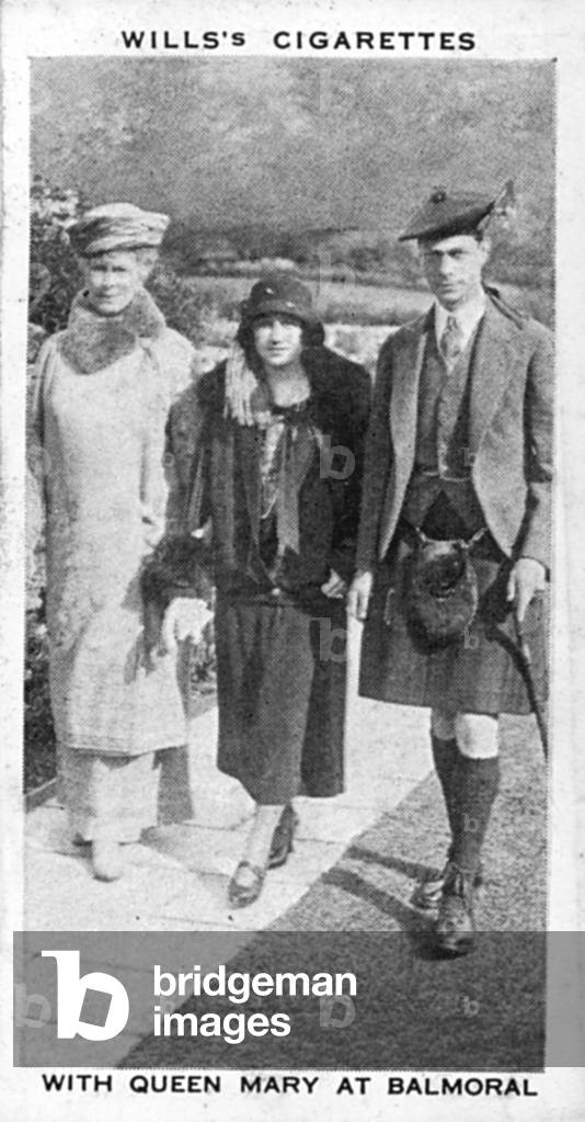 King George VI and Queen Elizabeth at Balmoral, 1924