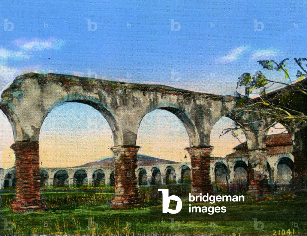 California: Arches of Mission San Juan Capistrano