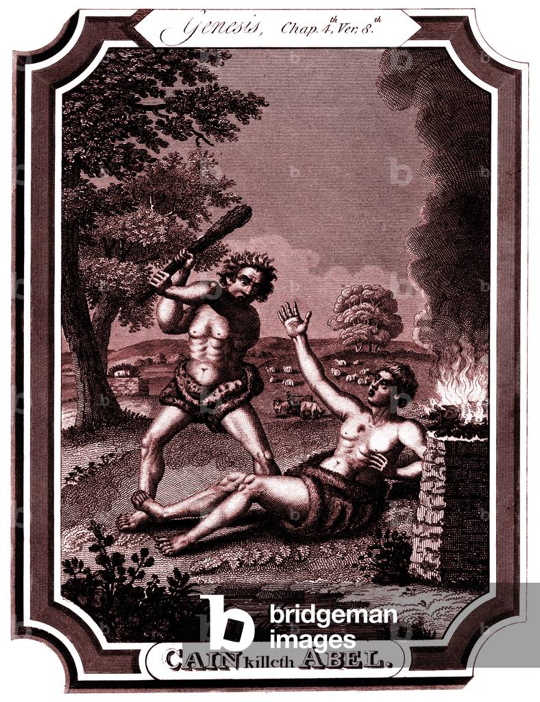 Cain kills Abel - Bible