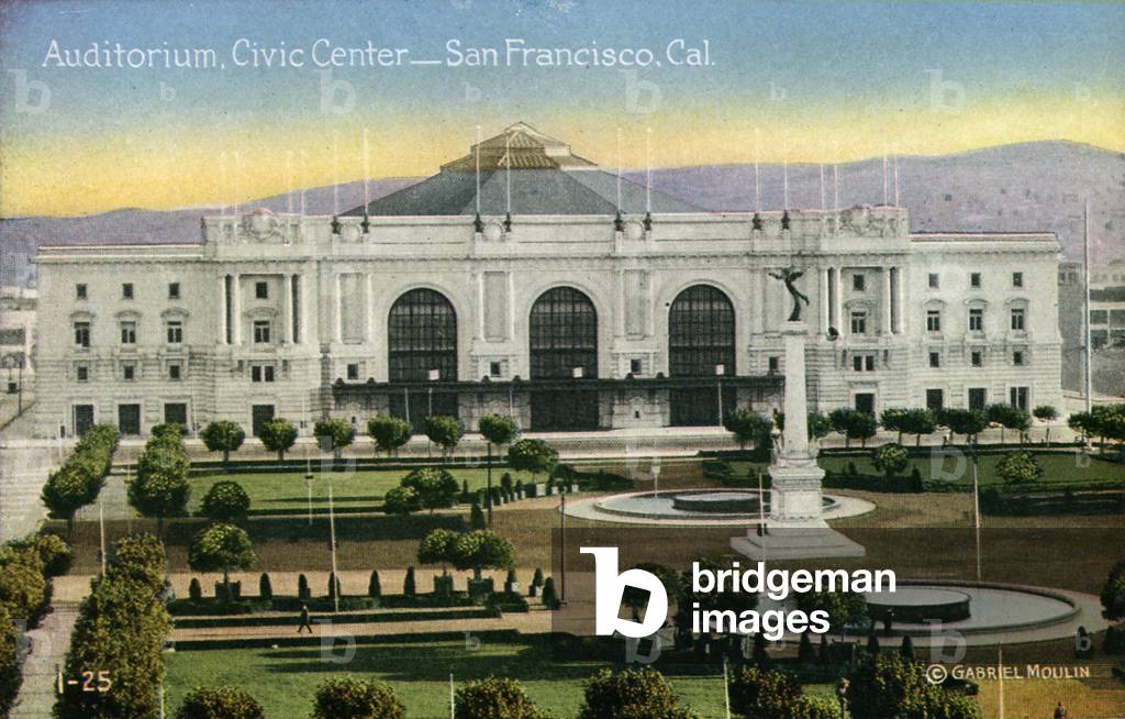 San Francisco: Auditorium, Civic Center