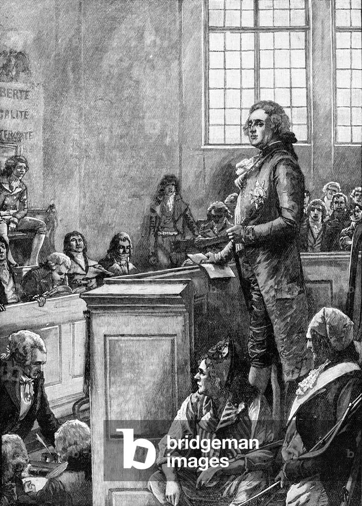 Trial of Louis XVI, King of France, 1793