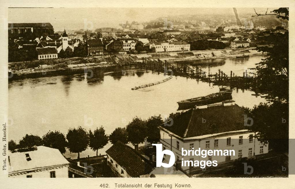 Eastern Front towns under WWI German occupation