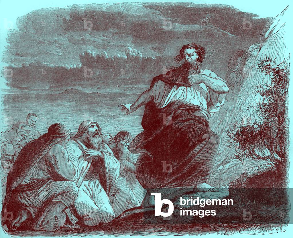 Moses and the seventy elders - Bible