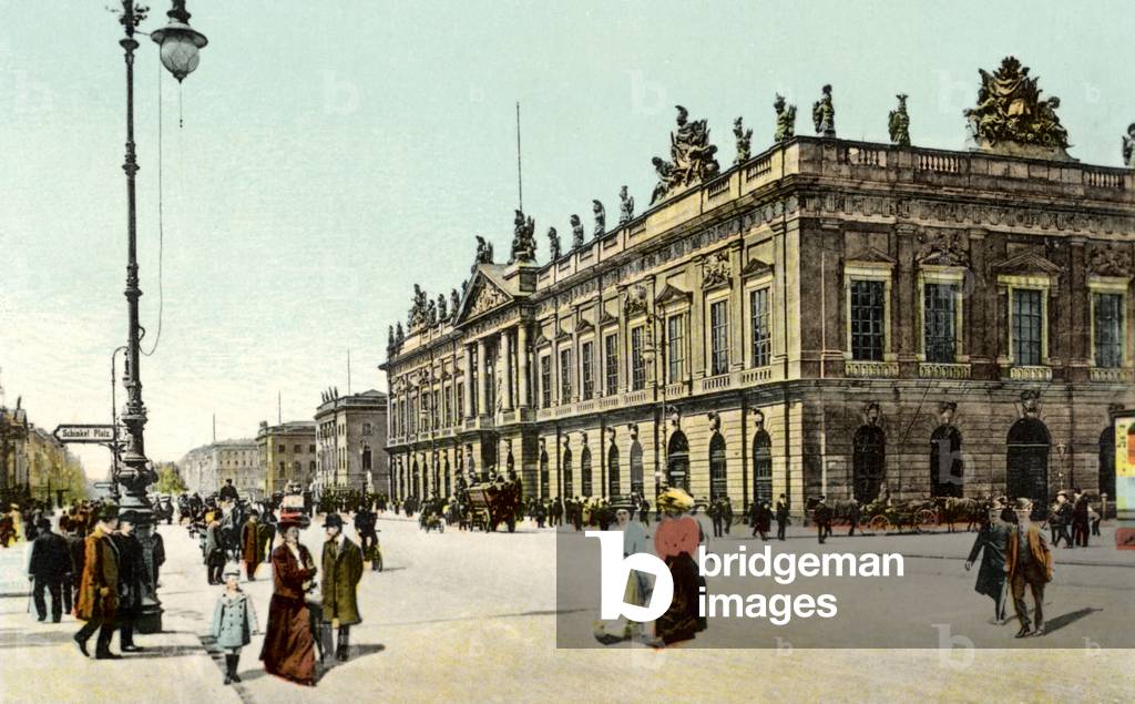 BERLIN - Zeughaus end of 19th century (postcard)