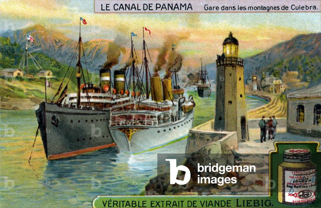 The Panama Canal: Passing station in the mountains