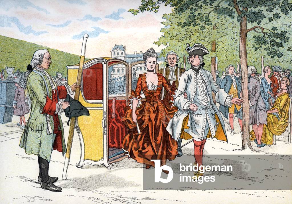 French 'Chaise à porteurs' (Sedan Chair)