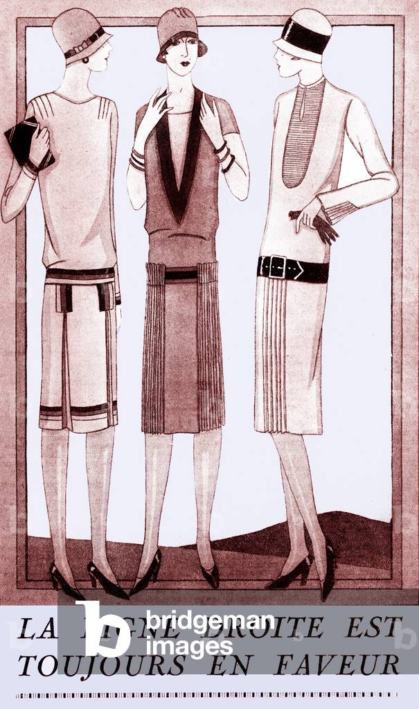 Fashion: dresses in spring 1928
