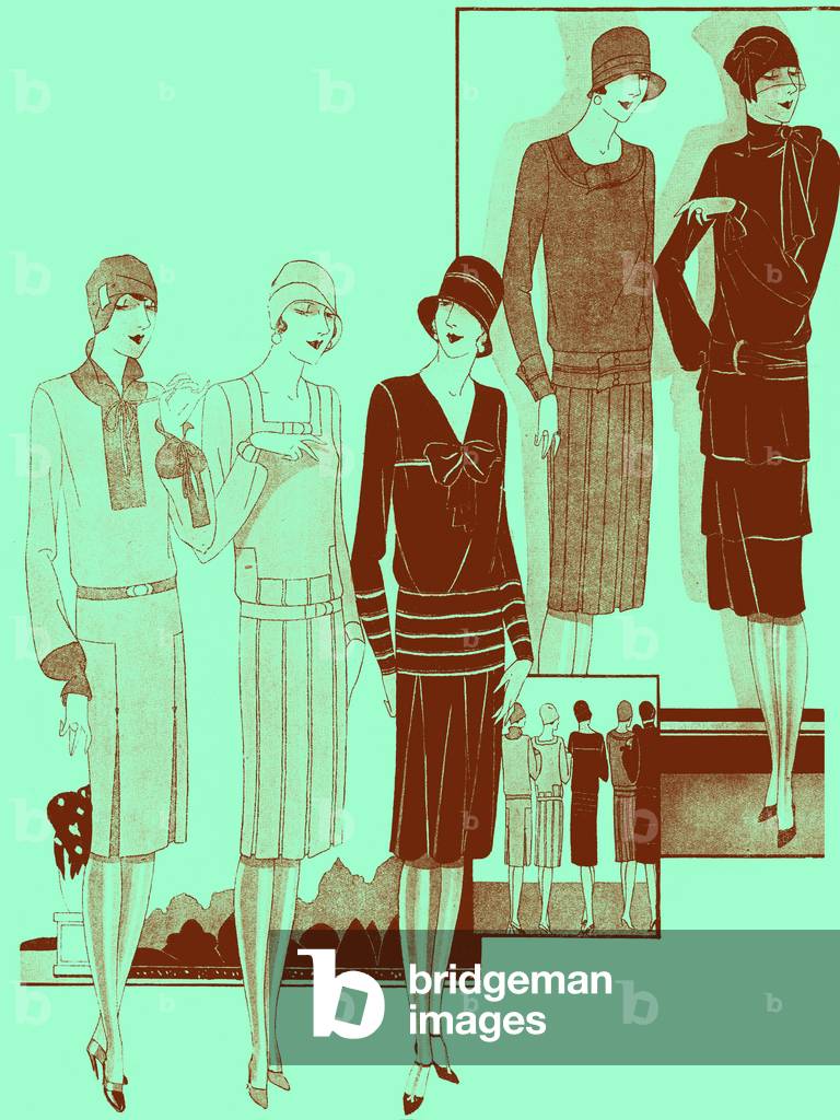 Fashion: dresses in spring 1928