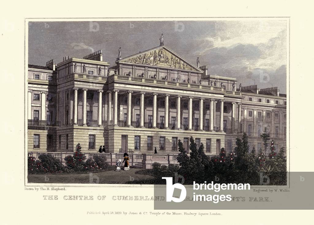London Views:  The Centre of Cumberland Terrace