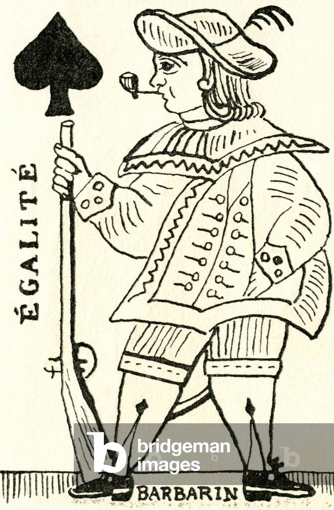 French Revolution Egalité de pique