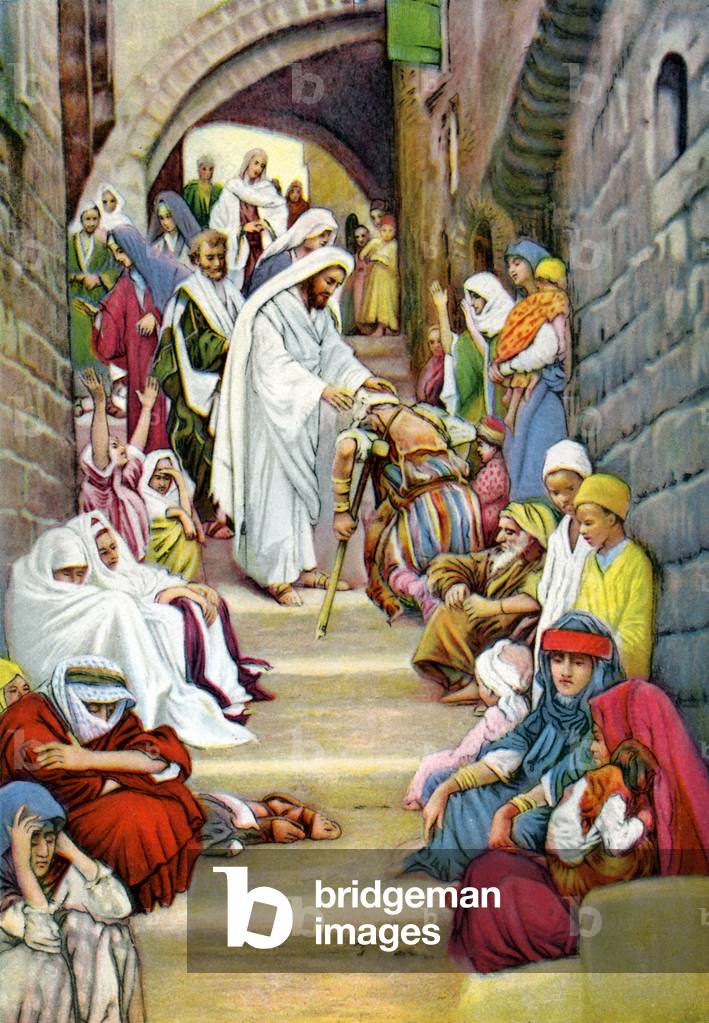 Jesus healing the sick - Bible
