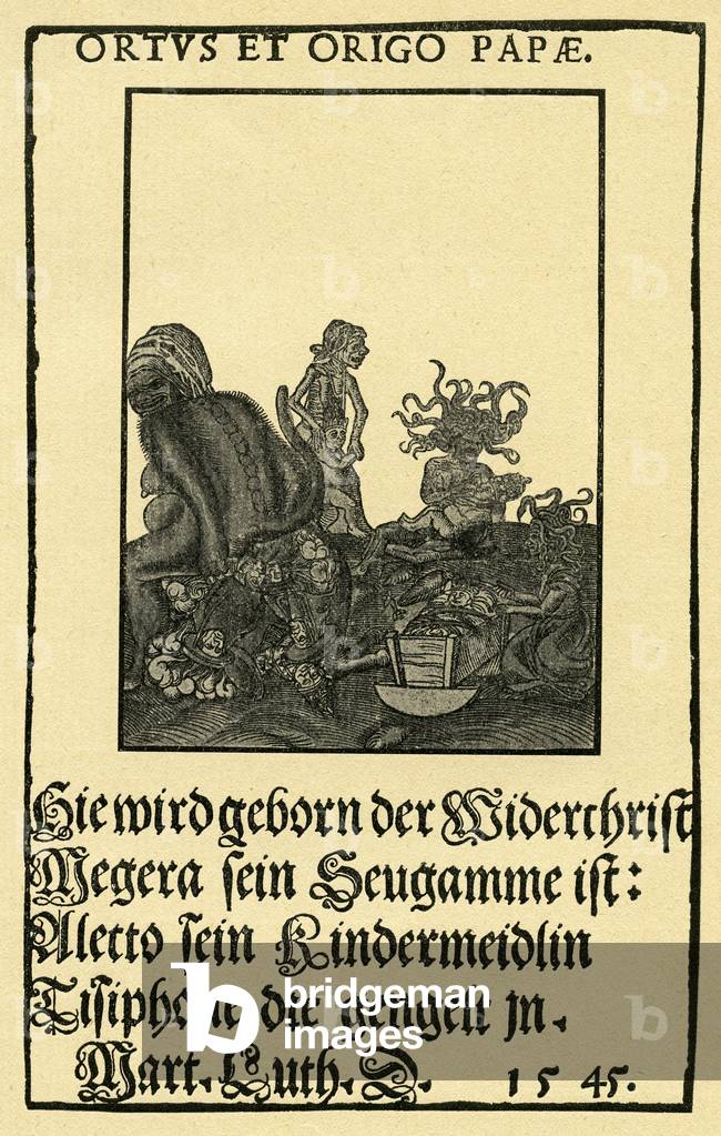 Reformation caricature of the Papacy