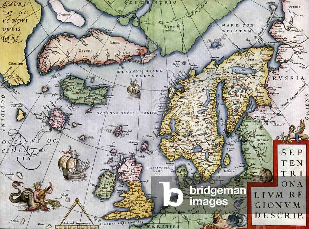 Map of the Northern Regions