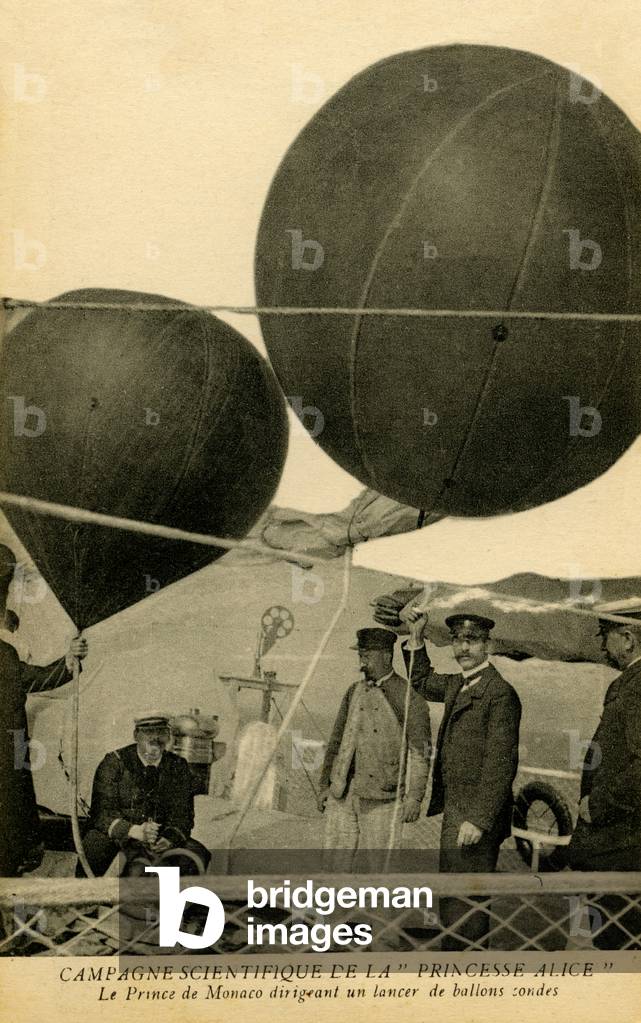 Prince Albert I of Monaco on the Princess Alice