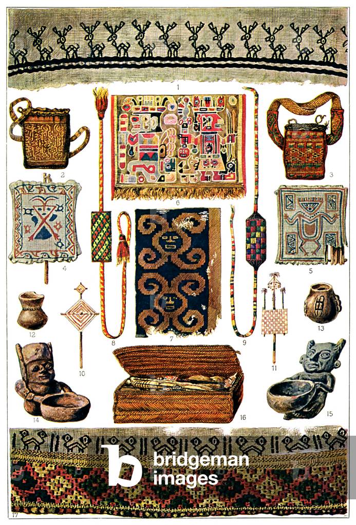 Pre-Columbian Peruvian objects