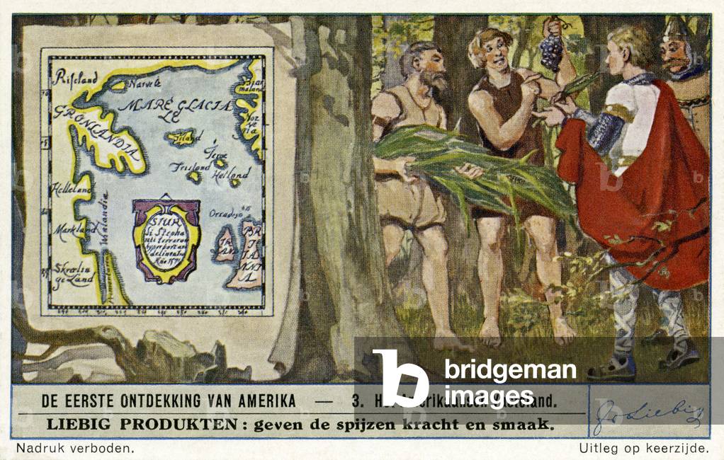 Norse colonisation of America, 1942 (illustration)