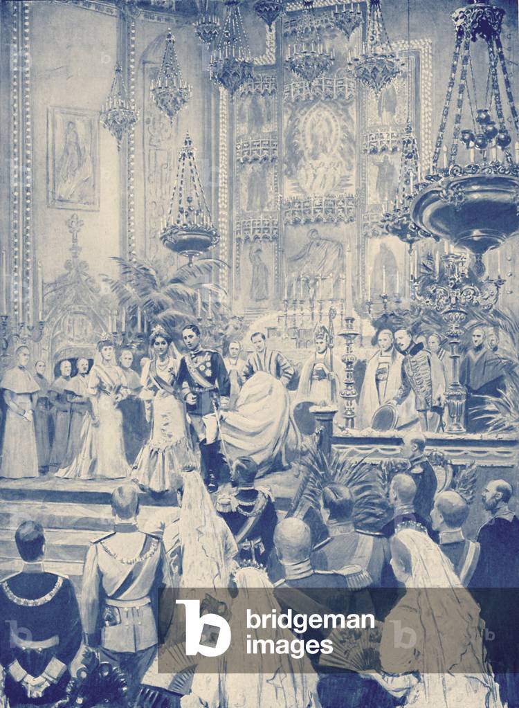 King Alfonso of Spain 's marriage to Princess Victoria