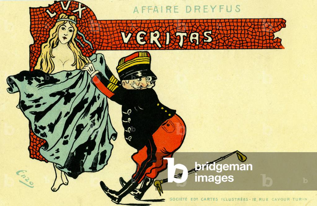 Dreyfus Affair - cartoon