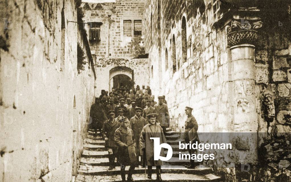Jerusalem - British army in 1917 (postcard)