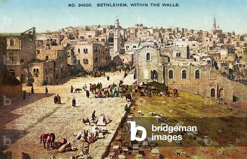 Bethlehem, early 1900s (postcard)