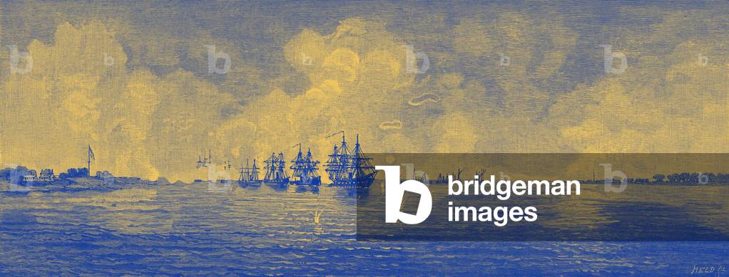 The Union Fleet at the Battle of Port Royal