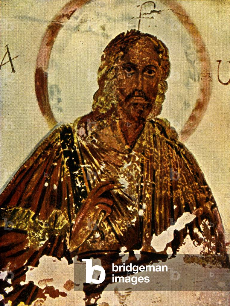 Roman Fresco depicting Jesus