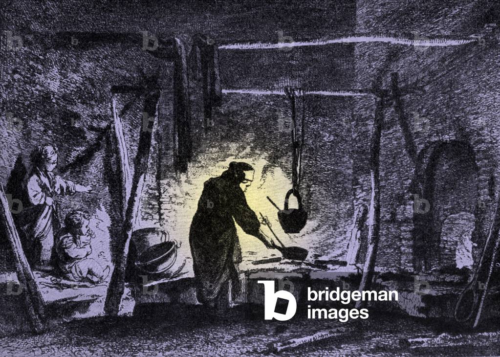 Livonian peasants' kitchen