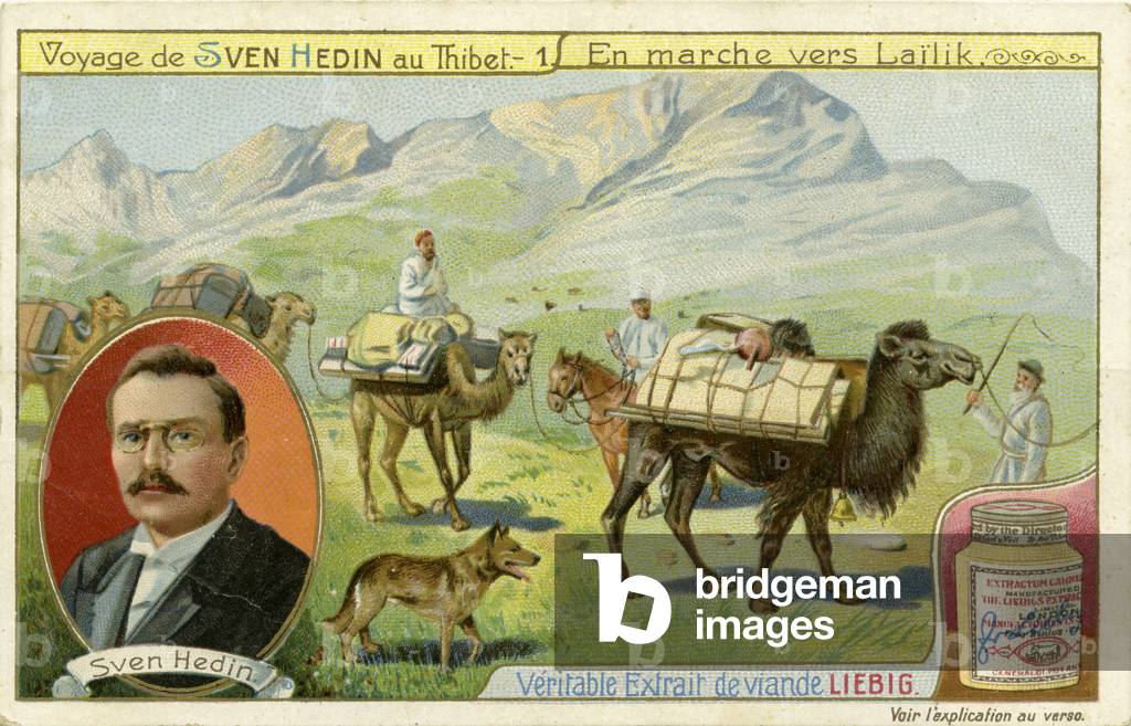 Sven Hedin 's voyage to Tibet