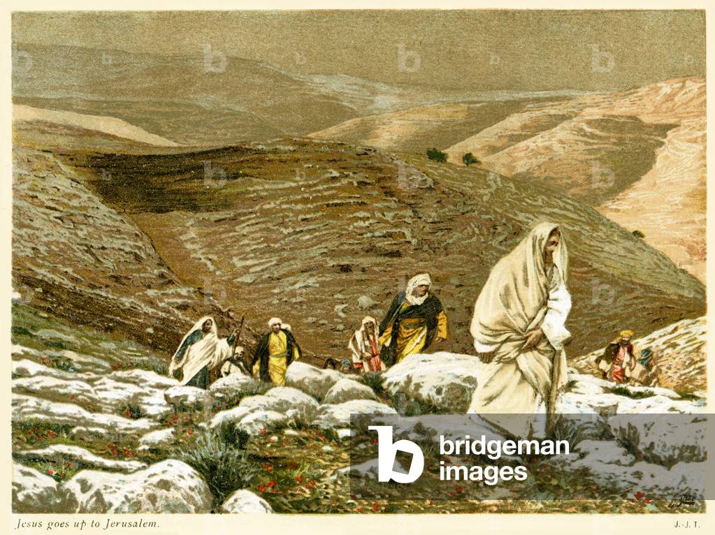 Jesus goes up to Jerusalem - St John,   Bible