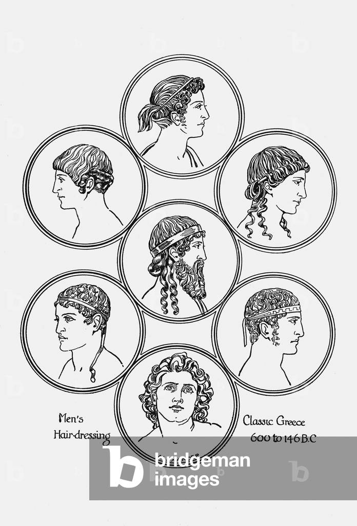 Ancient Greek hairstyles.