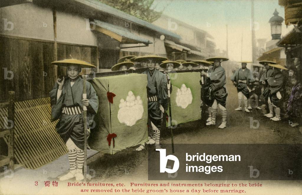 Japanese marriage procession