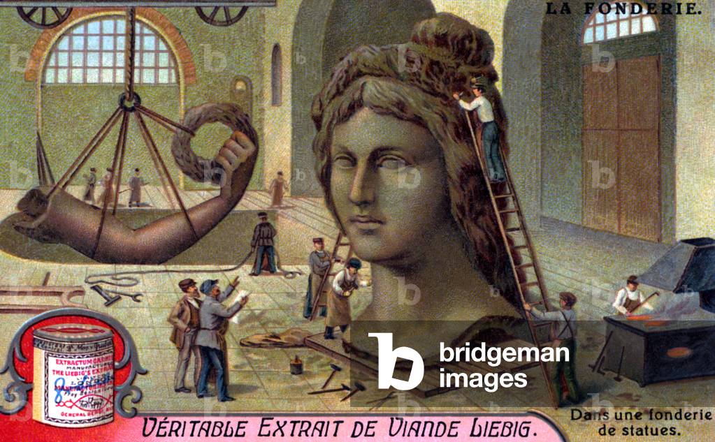 Metal casting: Statue casting foundry