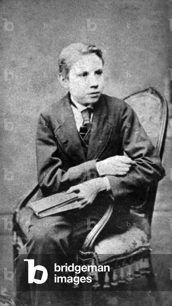ELGAR aged 11 when he wrote the Wand of Youth English composer (1857-1934)