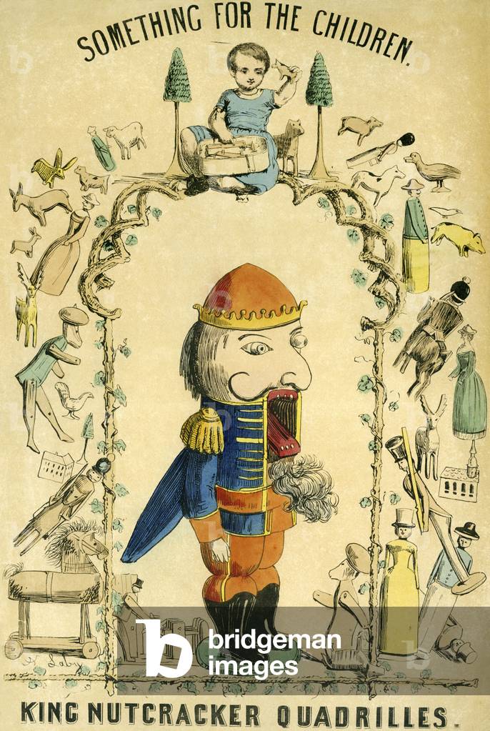 King Nutcracker Quadrilles score cover, after Tchaikovsky