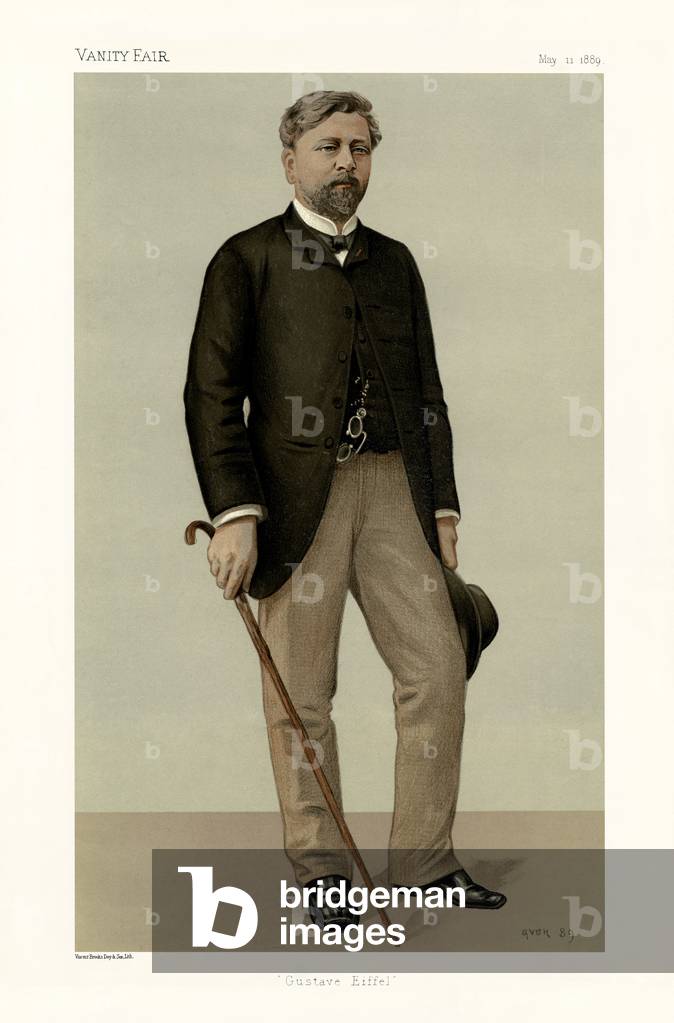 Alexandre Gustave Eiffel - portrait standing