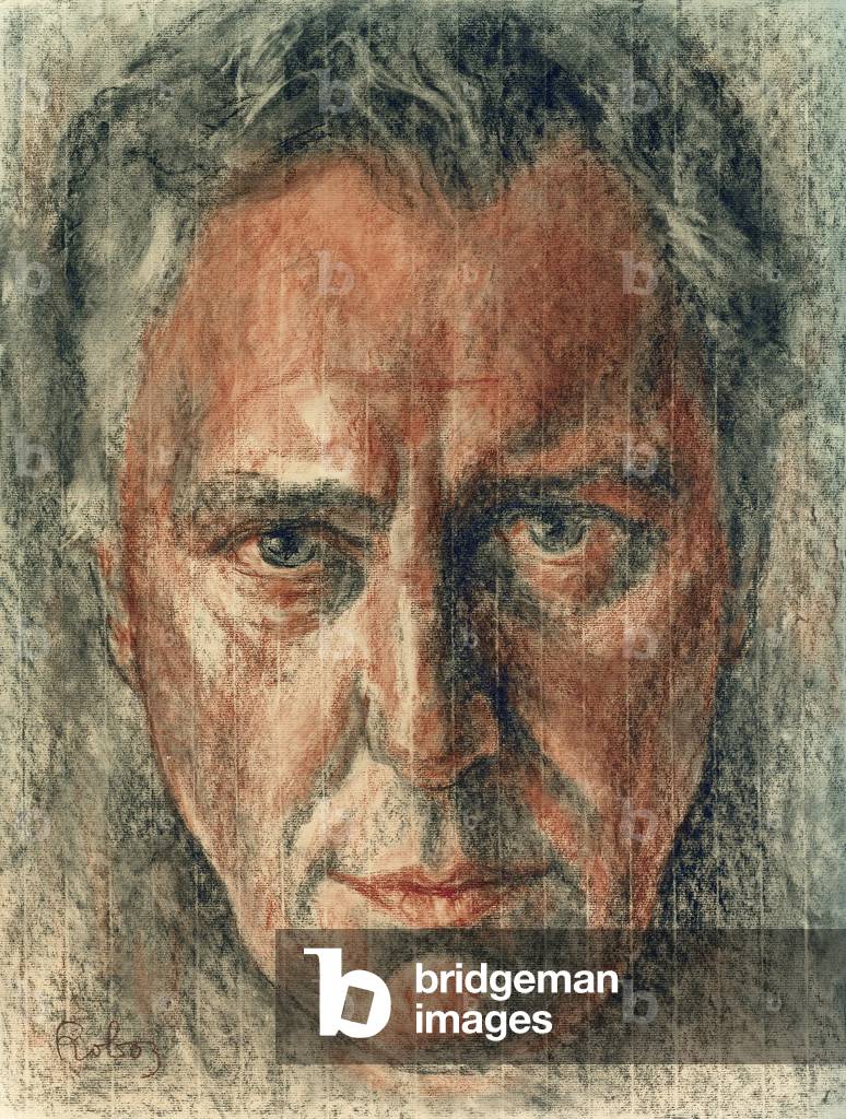 Frederick Forsyth: 'Plotting the Plot' - portrait by Zsuzsi Roboz
