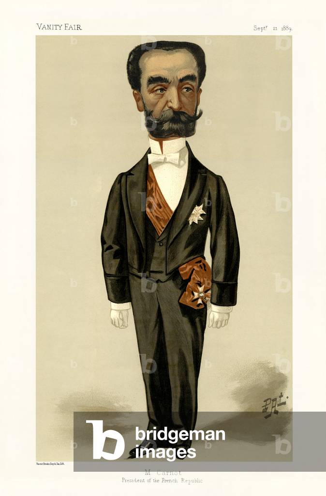 Marie François Sadi Carnot - portrait standing