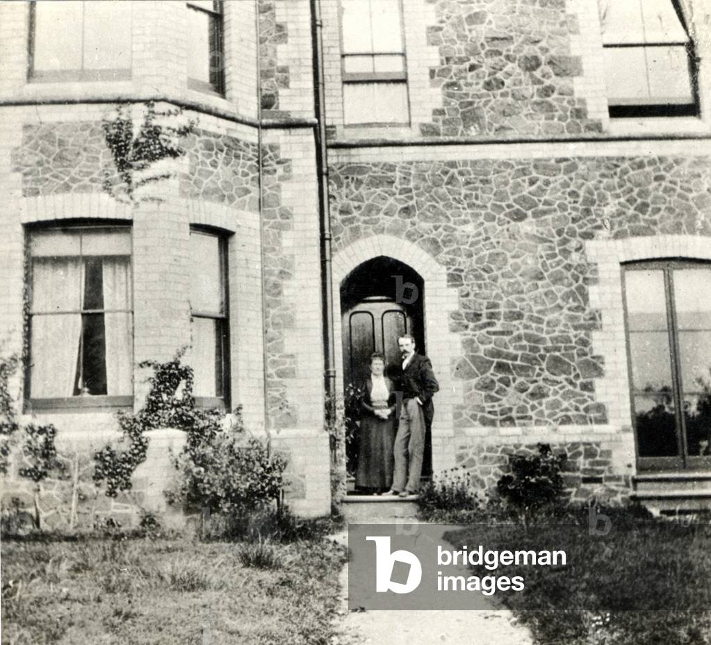 Edward Elgar and wife  Alice at Forli, Malvern Link in 1892