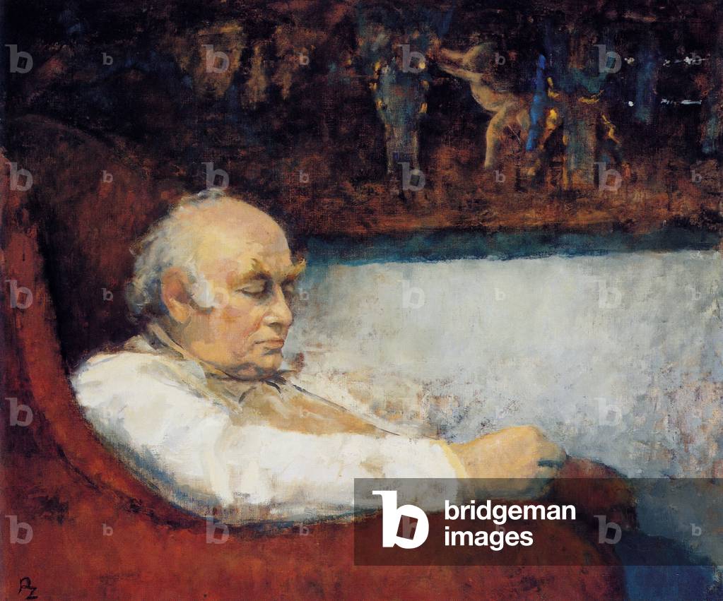 HERMAN, Josef - portrait of the British painter 1911 - 2000