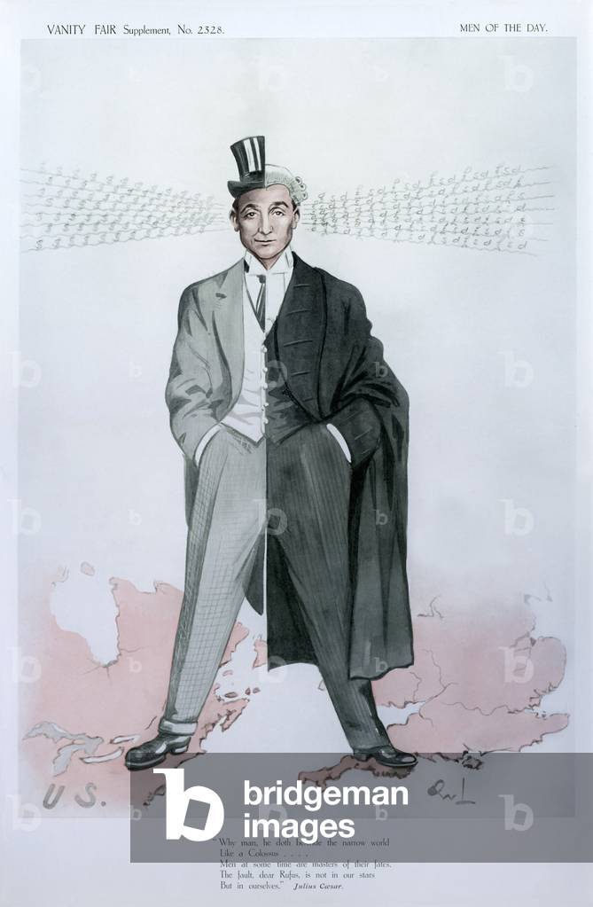Rufus Daniel Isaacs in Vanity Fair caricature 18 June 1913