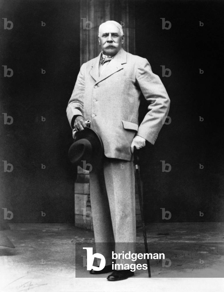 ELGAR in 1931 at the 3 Choirs Festival English composer (1857-1934)