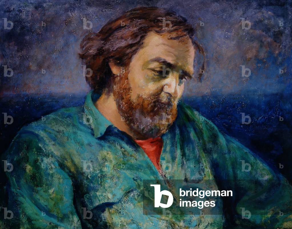 BELLANY, John - portrait of the Scottish artist by Zsuzsi Roboz b