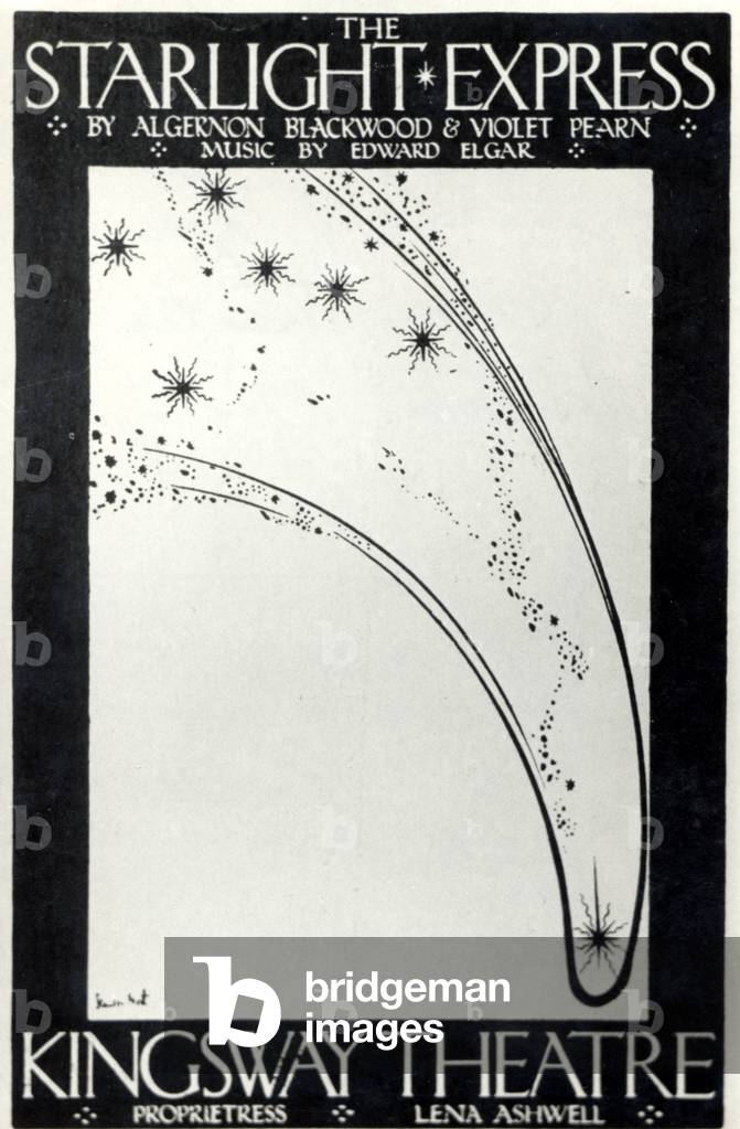 'The Starlight Express' (play) programme cover for the 1915  Kingsway theatre production