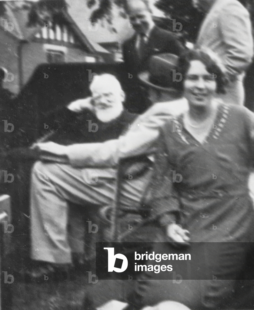 Vera Hockman with George Bernard Shaw